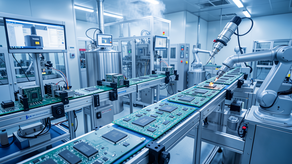 Defense semiconductor manufacturing process capability - cleanroom assembly equipment