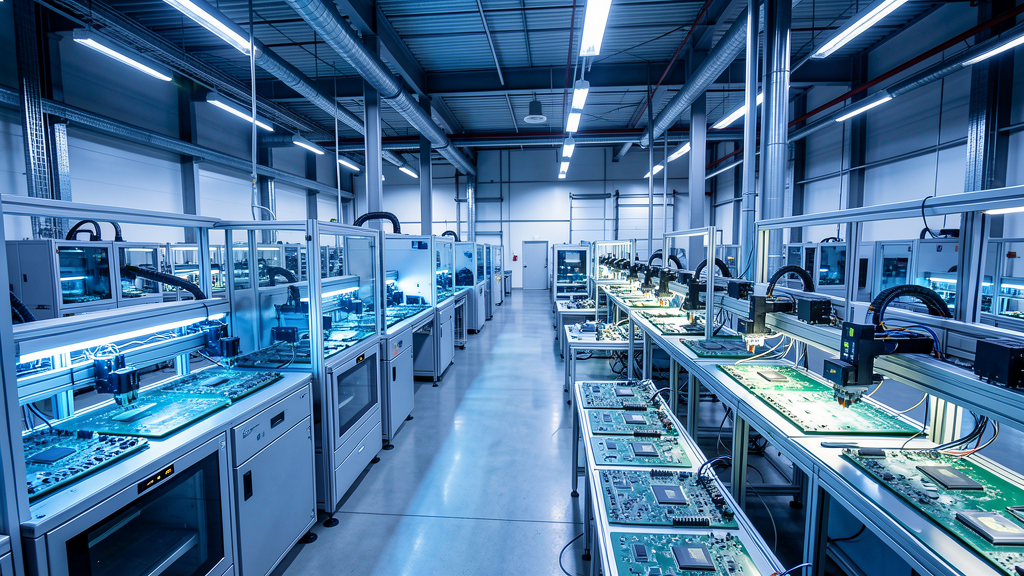Domestic semiconductor manufacturing facility - electronics assembly and process equipment